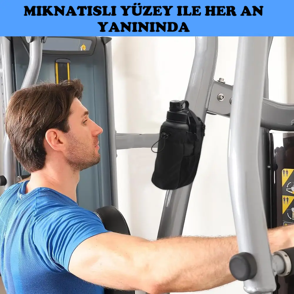 Manyetik Spor Çantası Büyük Kapasiteli